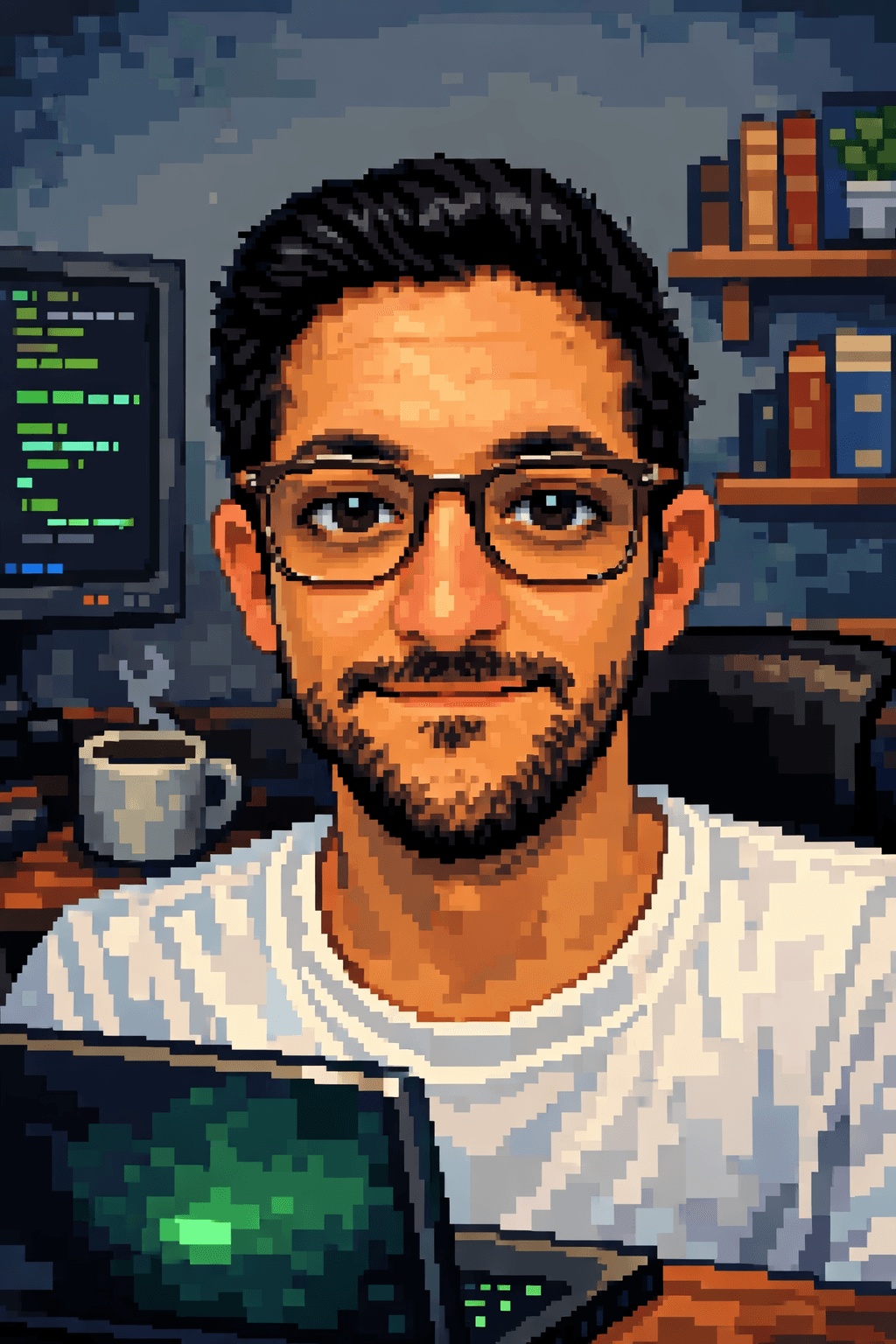 Ali Waleed - Pixel Art Portrait